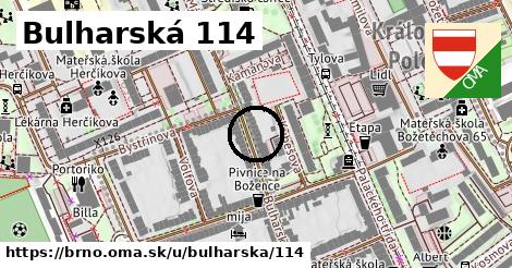 Bulharská 114, Brno