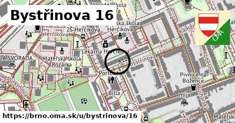 Bystřinova 16, Brno