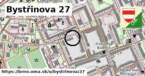 Bystřinova 27, Brno