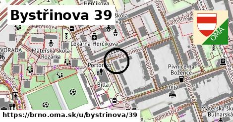 Bystřinova 39, Brno