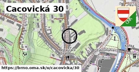 Cacovická 30, Brno