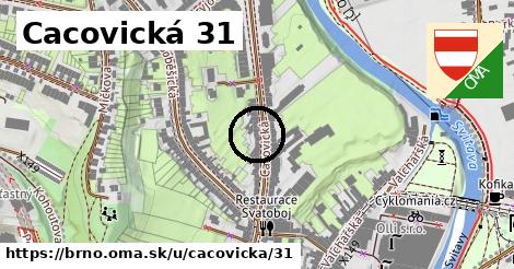 Cacovická 31, Brno