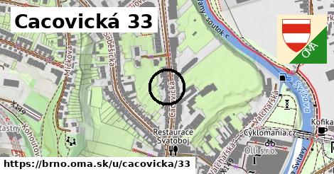 Cacovická 33, Brno