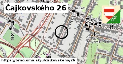 Čajkovského 26, Brno