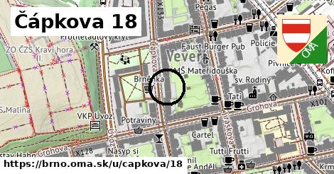 Čápkova 18, Brno