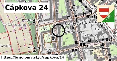 Čápkova 24, Brno