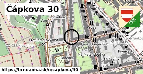 Čápkova 30, Brno