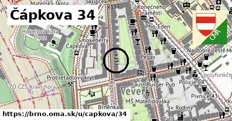 Čápkova 34, Brno