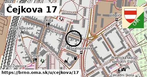 Čejkova 17, Brno