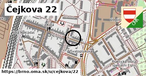 Čejkova 22, Brno