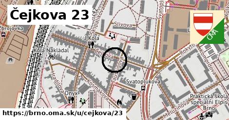 Čejkova 23, Brno