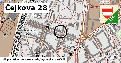 Čejkova 28, Brno