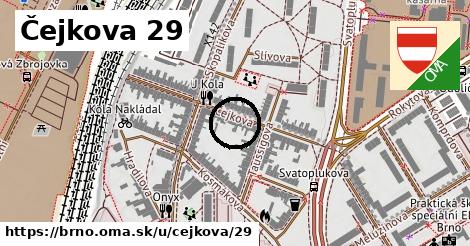 Čejkova 29, Brno