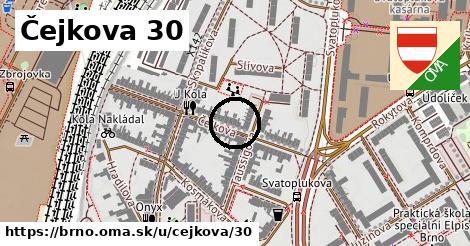 Čejkova 30, Brno