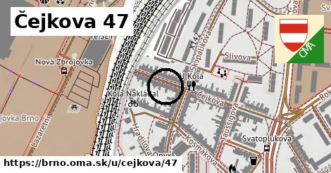 Čejkova 47, Brno