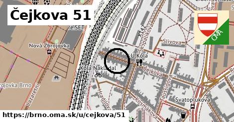 Čejkova 51, Brno
