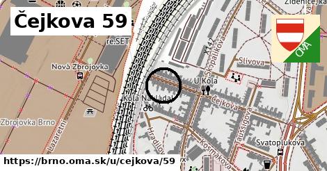 Čejkova 59, Brno