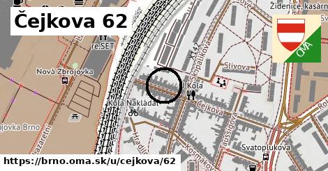 Čejkova 62, Brno