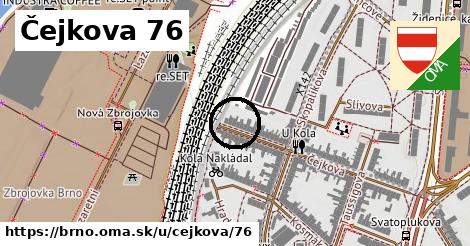 Čejkova 76, Brno