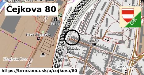 Čejkova 80, Brno