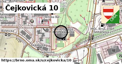 Čejkovická 10, Brno