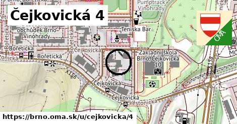 Čejkovická 4, Brno