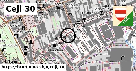 Cejl 30, Brno