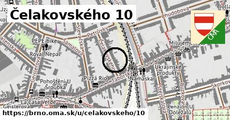 Čelakovského 10, Brno