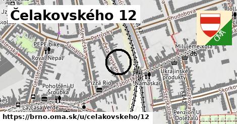 Čelakovského 12, Brno