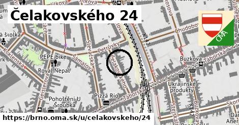 Čelakovského 24, Brno