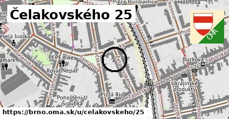 Čelakovského 25, Brno