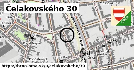 Čelakovského 30, Brno