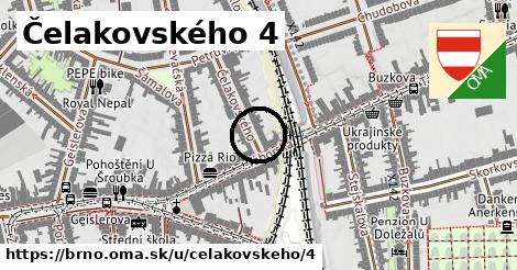 Čelakovského 4, Brno