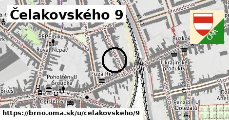 Čelakovského 9, Brno