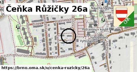 Čeňka Růžičky 26a, Brno