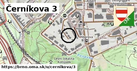 Černíkova 3, Brno