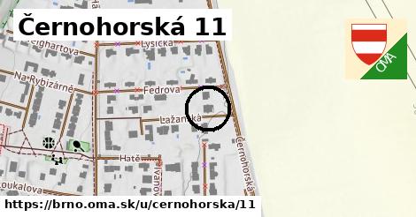 Černohorská 11, Brno