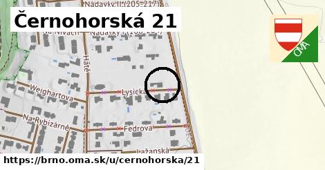 Černohorská 21, Brno