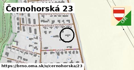 Černohorská 23, Brno