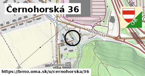 Černohorská 36, Brno