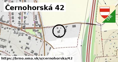 Černohorská 42, Brno