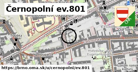 Černopolní ev.801, Brno