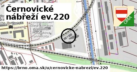 Černovické nábřeží ev.220, Brno