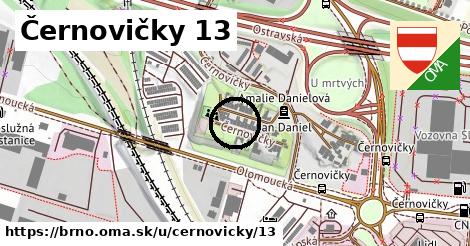 Černovičky 13, Brno