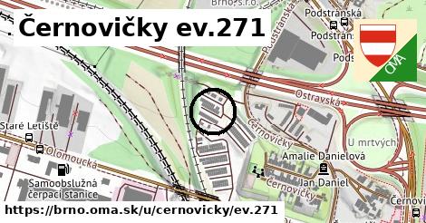 Černovičky ev.271, Brno