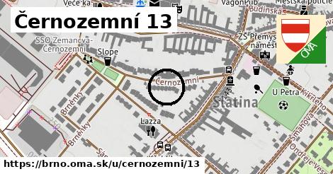 Černozemní 13, Brno