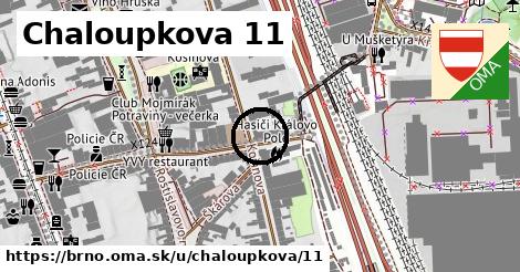 Chaloupkova 11, Brno