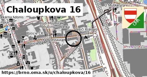 Chaloupkova 16, Brno