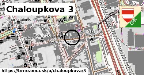 Chaloupkova 3, Brno