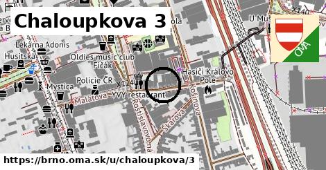 Chaloupkova 3, Brno